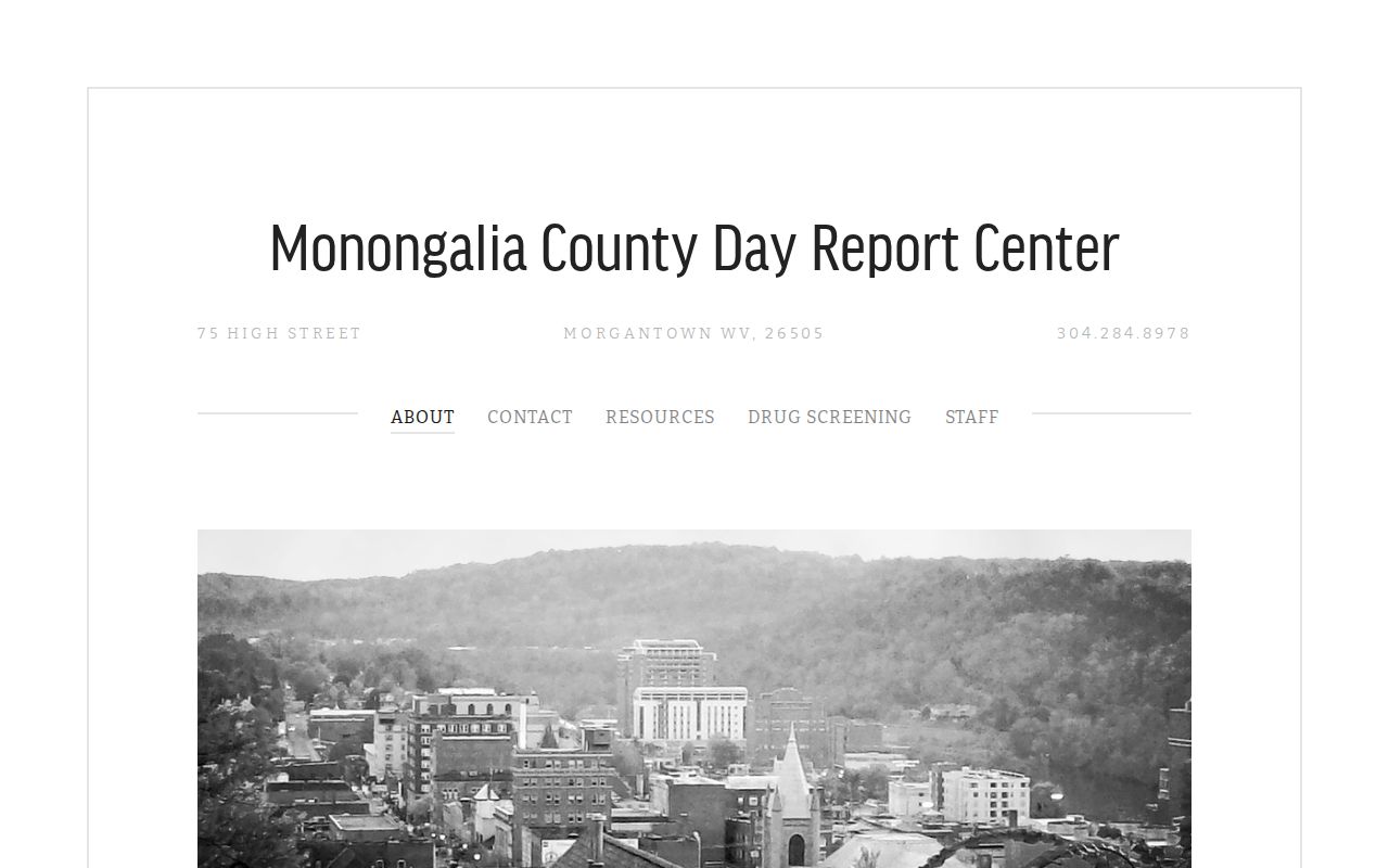 Monongalia County Day Report Center post-release supervision information
